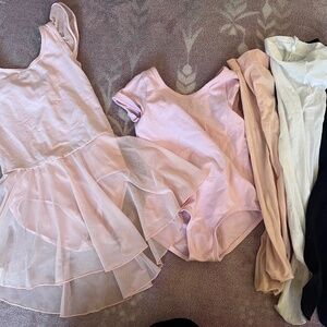 Girls 4/5 Ballet Leotards and Tights